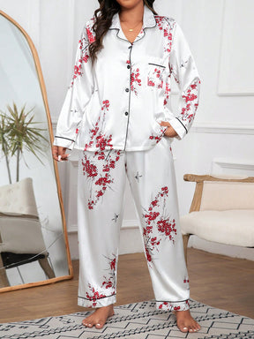  Pijama Longo Cetim, Estampa Floral Tubo, Pijama Curto Alça Plus Size Relax pijamas plus size, pijama feminino, pijamas feminino, pijama curto feminino, pijamas plus size, pijama feminino plus size, pijama plus, pijamas femininos inverno plus size,