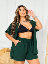 Conjunto Kimono Moda Verão cor lisa Plus Size, Conjuntos kimono feminino, conjunto kimono feminino kimono feminino, quimonos femininos, Conjunto feminino verão, Conjuntos femininos lisos, Kimonos lisos,  Kimono cor lisa,  Conjunto Kimono Plus Size Moda Verão Verde Escuro, 