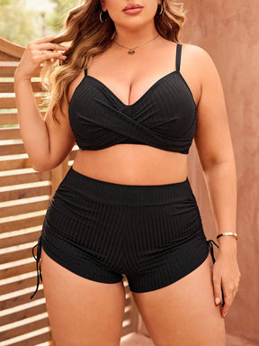 Sunquini Estampa Short e Top Floridos  Plus Size, Biquini Decote Cavado Folhas Plus Size, Biquini Plus Size, Biquini Estampa Lisa Plus Size, Biquini tubo plus size, maiô monocromático plus size, Maiô canelado cor lisa canelado, Biquini Plus Size com Estampa Mármore, sunquíni colorido plus size, Biquini colete plus size,