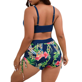 Sunquini Estampa Short e Top Floridos  Plus Size, Biquini Decote Cavado Folhas Plus Size, Biquini Plus Size, Biquini Estampa Lisa Plus Size, Biquini tubo plus size, maiô monocromático plus size, Maiô canelado cor lisa canelado, Biquini Plus Size com Estampa Mármore, sunquíni colorido plus size, Biquini colete plus size,