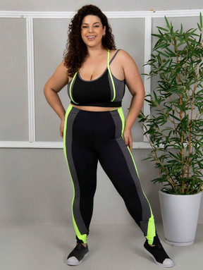 Conjunto Plus Size Fitness Neon, Conjuntos kimono feminino, conjunto kimono feminino, kimono feminino, quimonos femininos, Conjunto feminino verão, Conjuntos femininos lisos, Kimonos lisos,  Kimono cor lisa,  Conjunto Kimono Plus Size liso,