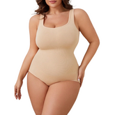 Body Modelador Feminino Plus Size Cor Sólida Conforto Extremo