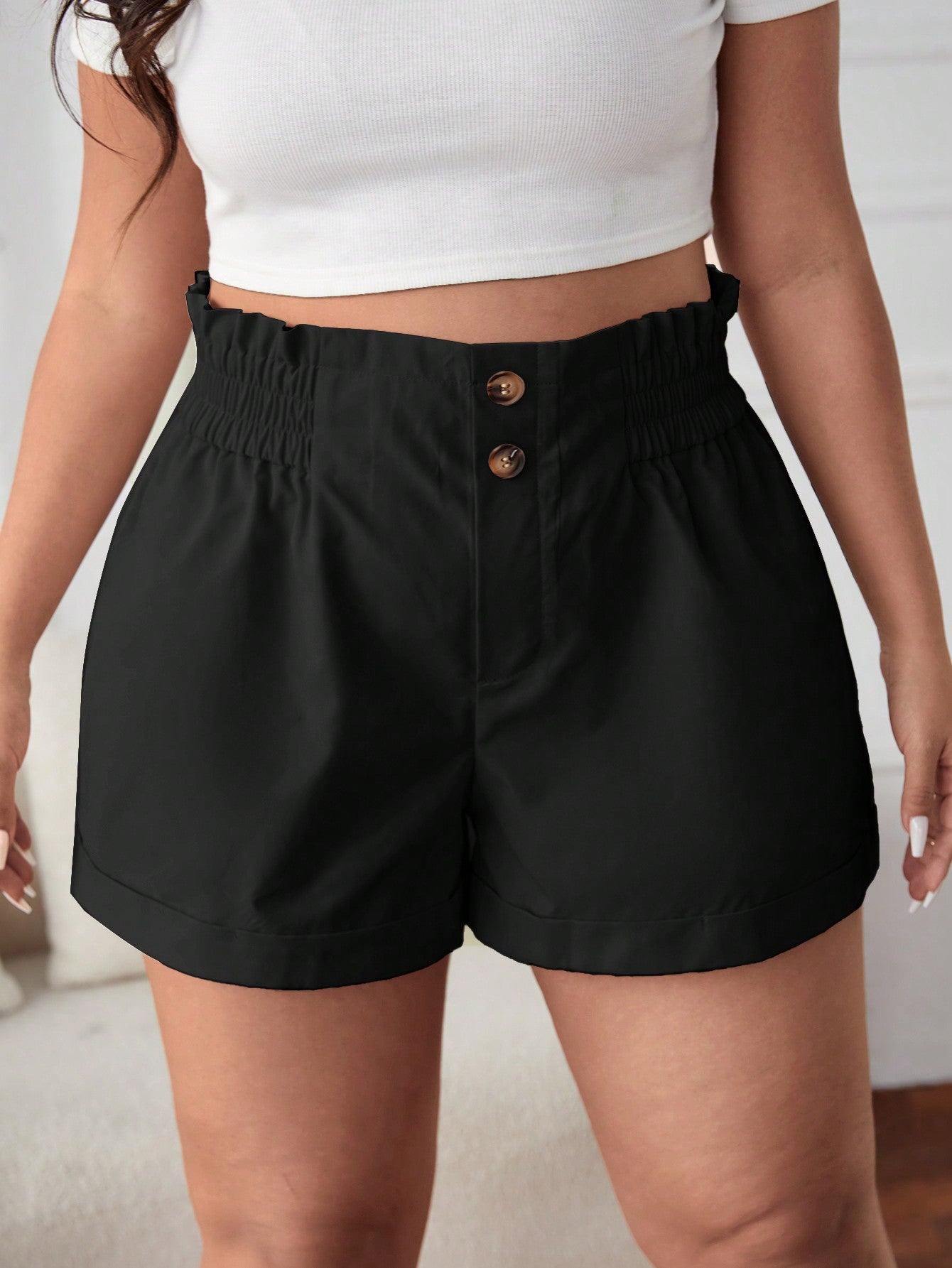 Short Plus Size Ocasional Bag, shortinho plus size, short jeans plus size, short plus size feminino, short jeans plus size feminino, short alfaiataria plus size, shorts plus size feminino, shorts jeans plus size feminino, shorts plus size preto,