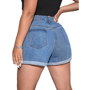 Shorts Jeans Cintura Alta Bainha Dobrada,
bermuda feminina,
bermudas femininos,
bermudas feminina jeans,
bermudas jeans feminina,
shorts jeans feminina,
shorts jeans feminino,
bermudas femininas,
bermudas femininas plus size,
bermuda plus size feminina,
